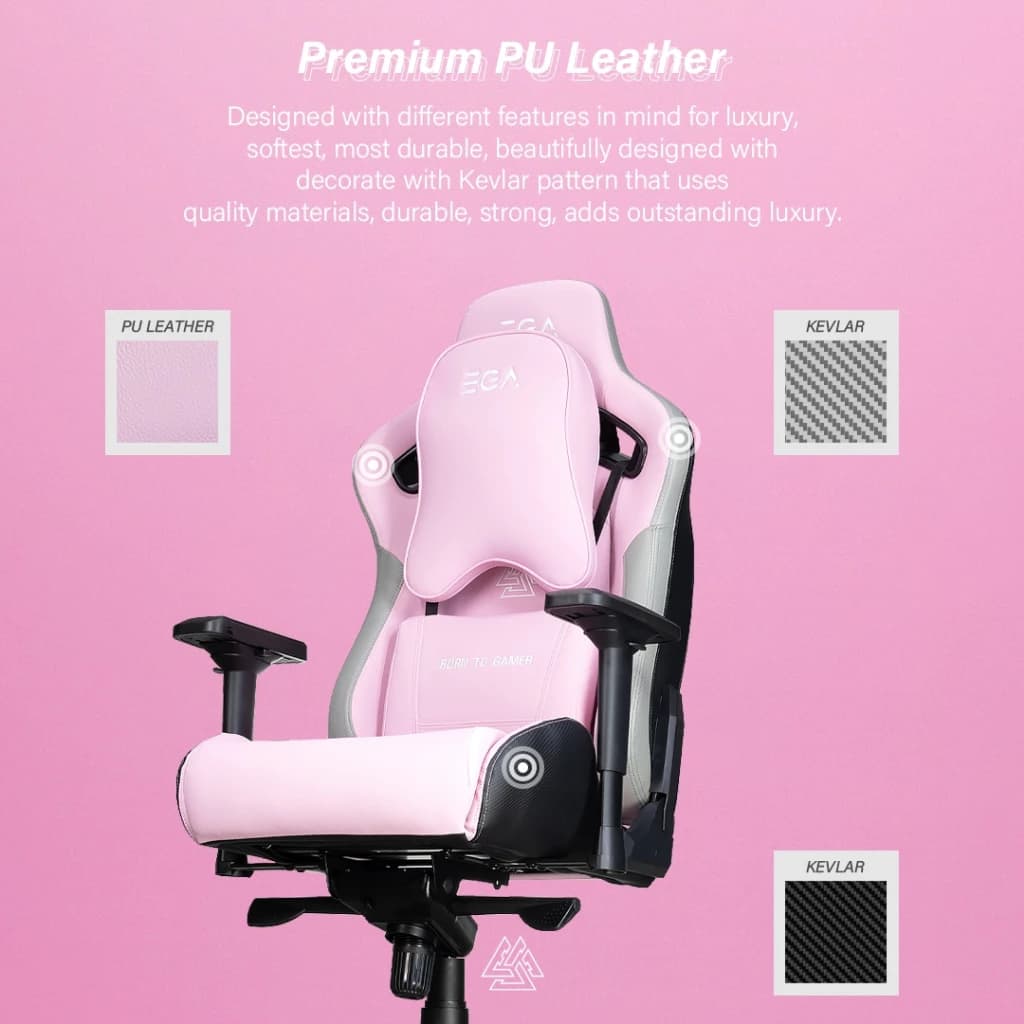 EGA เก้าอี้เกมมิ่ง เก้าอี้ทำงาน ดีไซน์สไตล์ Ergonomic ไซส์ใหญ่พิเศษสำหรับคนตัวใหญ่ รุ่น TYPE G3 ขาเหล็ก แข็งแรง สีแดง สีดำ สีขาว สีชมพู รองรับน้ำหนักได้ถึง 180 กก. https://lnwchill.com