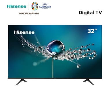 Hisense 32E3G TV HD Digital TV ทีวี 32 นิ้ว Digital Audio รุ่น 32E3G DVB-T2 / USB2.0 / HDMI /AV