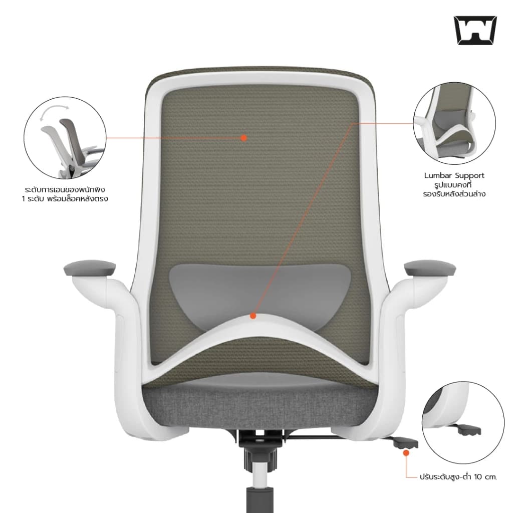 Work Station - Office chair เก้าอี้ทำงาน รุ่น Klimt เก้าอี้สำนักงาน เก้าอี้นั่งทำงาน เก้าอี้พนักพิงต่ำ เก้าอี้สีเทา เก้าอี้สีฟ้า เก้าอี้สีเขียว เก้าอี้สีชมพู ราคาดี รองรับน้ำหนัก 136 kg. https://lnwchill.com