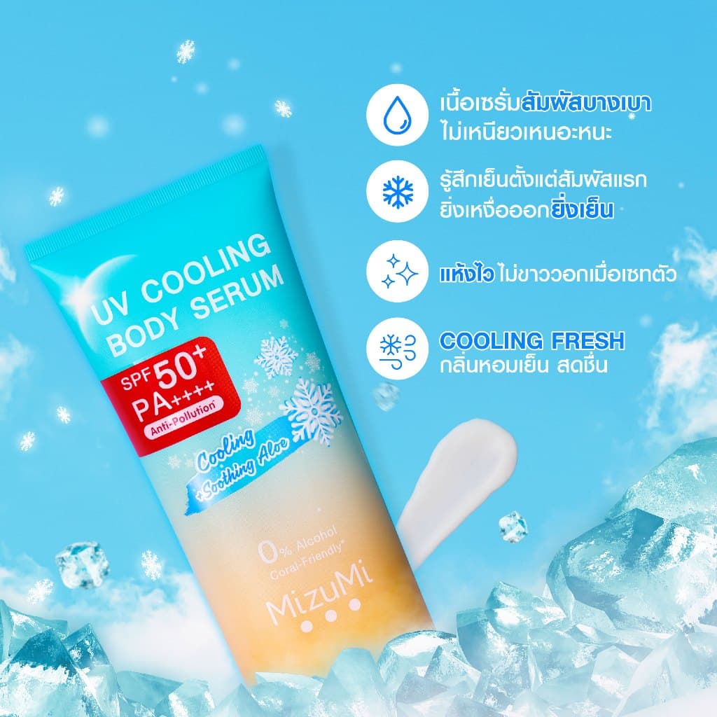 MizuMi [แพ็คคู่ SET DUO] Bright Body Serum เซตเซรั่มกันแดดทาผิวกาย เบาสบาย ซึมไว https://lnwchill.com