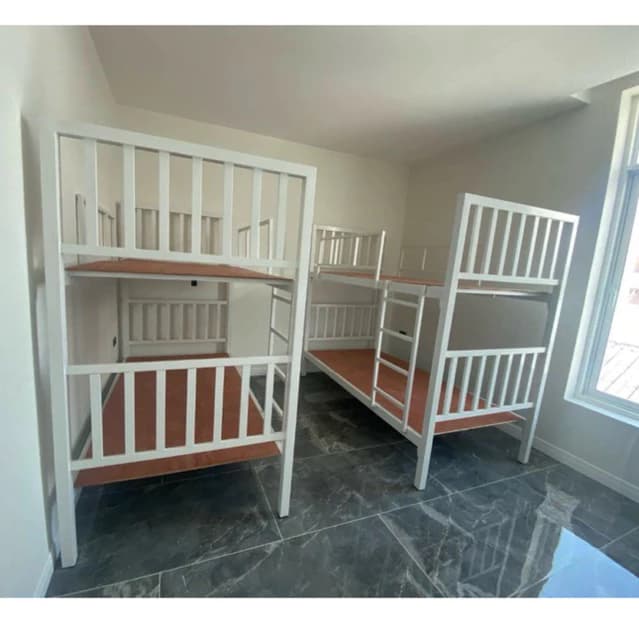 เตียงเหล็ก 2 ชั้น ชั้นบน 3.5 ฟุต ชั้นล่าง 3.5 ฟุต https://lnwchill.com