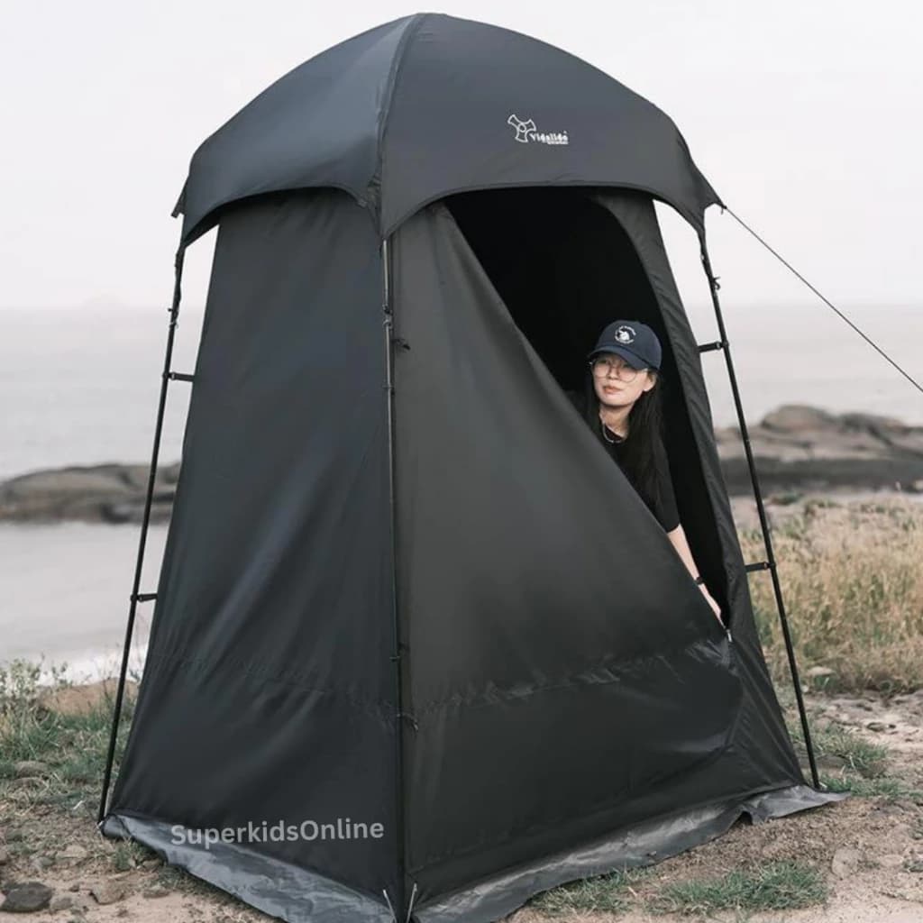 Vidalido เต็นท์ห้องน้ำส่วนตัว เต็นท์เปลี่ยนเสื้อผ้า สำหรับแคมป์ปิ้งติดตั้งง่าย เก็บไว https://lnwchill.com