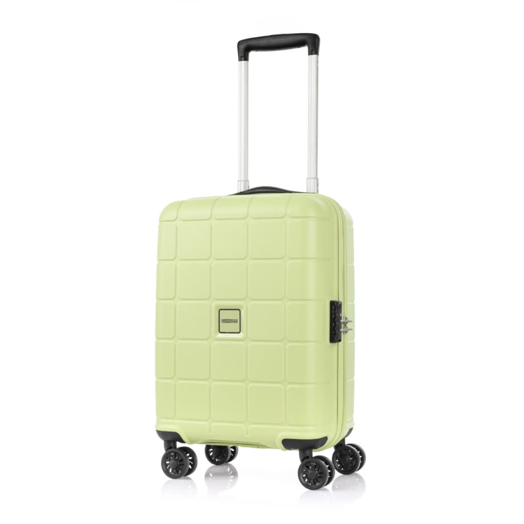 AMERICAN TOURISTER รุ่น HUNDO SPINNER 55/20 TSA กระเป๋าเดินทาง 20 นิ้ว วัสดุ PP แข็งแรงทนทาน ล้อลื่นสบาย พร้อมระบบ TSA Lock https://lnwchill.com