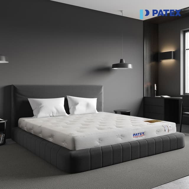 PATEX รุ่น Back Smile D95 ที่นอนยางพาราแท้ 100% แบบแน่นพิเศษ แก้ปวดหลัง เหมาะสำหรับผู้สูงอายุ