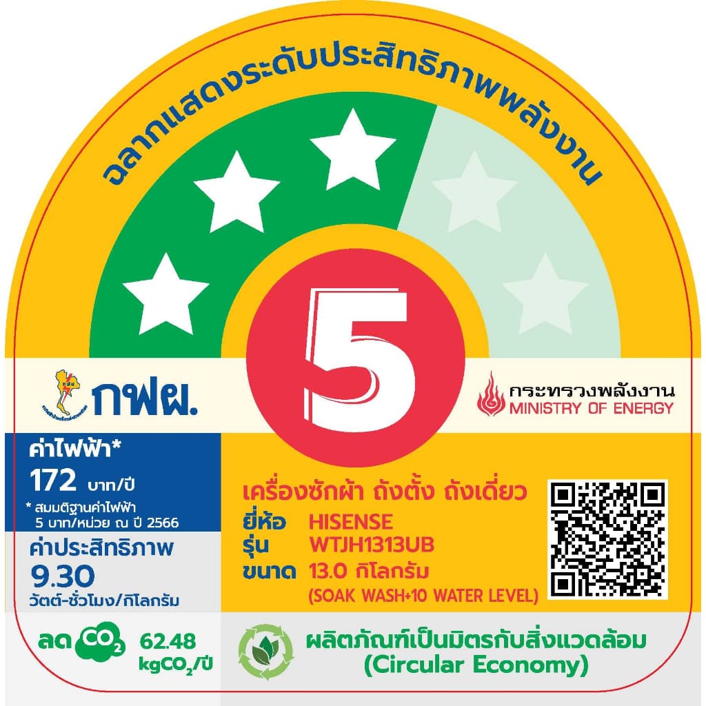 Hisense รุ่น WTJH1413UB ความจุ 14 กก สีดำ เครื่องซักผ้าฝาบนพลังซักสะอาดถนอมผ้า ขจัดคราบฝังลึกได้รวดเร็ว ปั่นแห้งไวด้วยรอบหมุน 660 RPM เหมาะสำหรับครอบครัวใหญ่ https://lnwchill.com