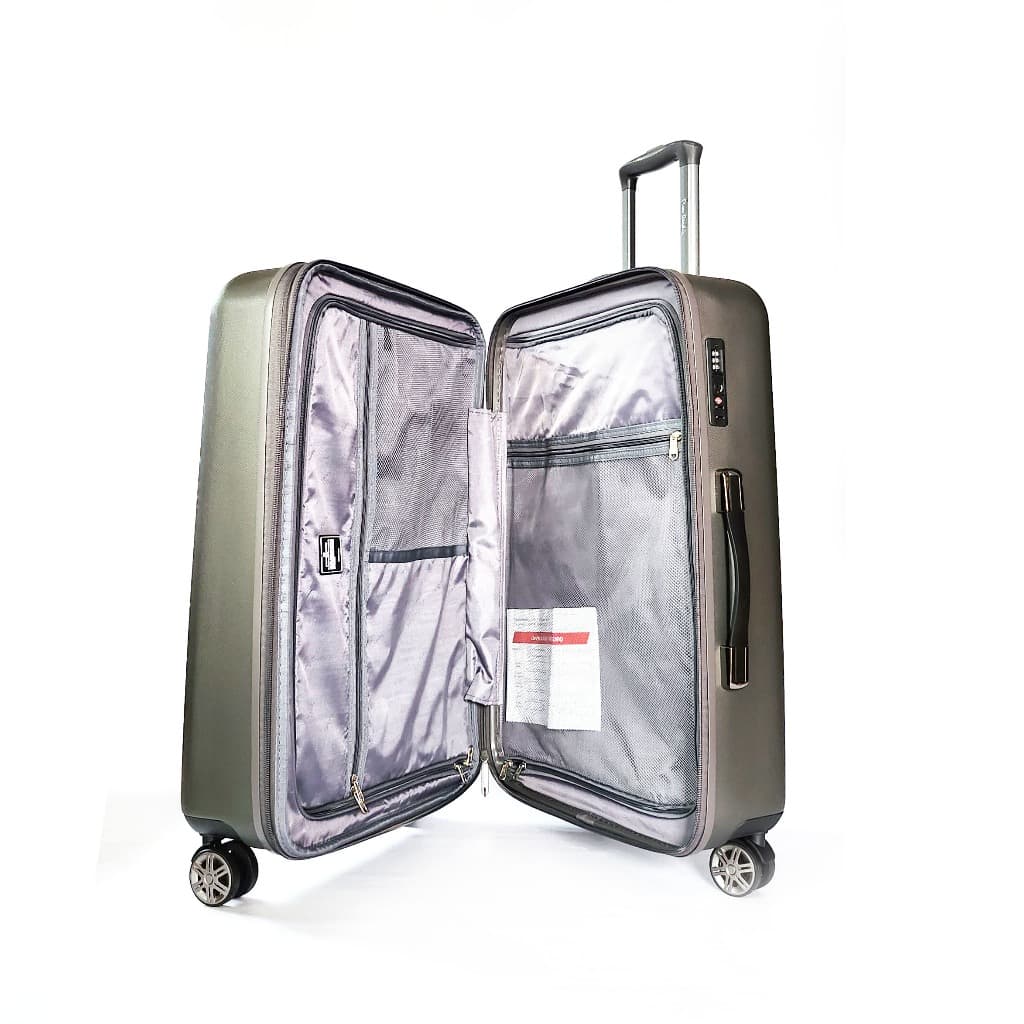 Pierre Cardin รุ่น PLCY3-7150 กระเป๋าเดินทาง Polycarbonate ซิป 2 ชั้น ป้องกันการโจรกรรม ล้อลื่น 360 องศา ดีไซน์หรู ทันสมัย จุของได้เยอะ https://lnwchill.com