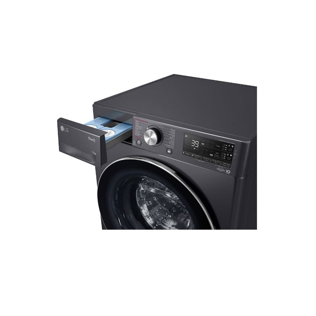 LG FV1411S3MA เครื่องซักผ้าฝาหน้า 11 กก ระบบ AI DD มอเตอร์ Inverter ซักสะอาดถนอมผ้าด้วย AI ควบคุมผ่านแอปฯ ThinQ https://lnwchill.com