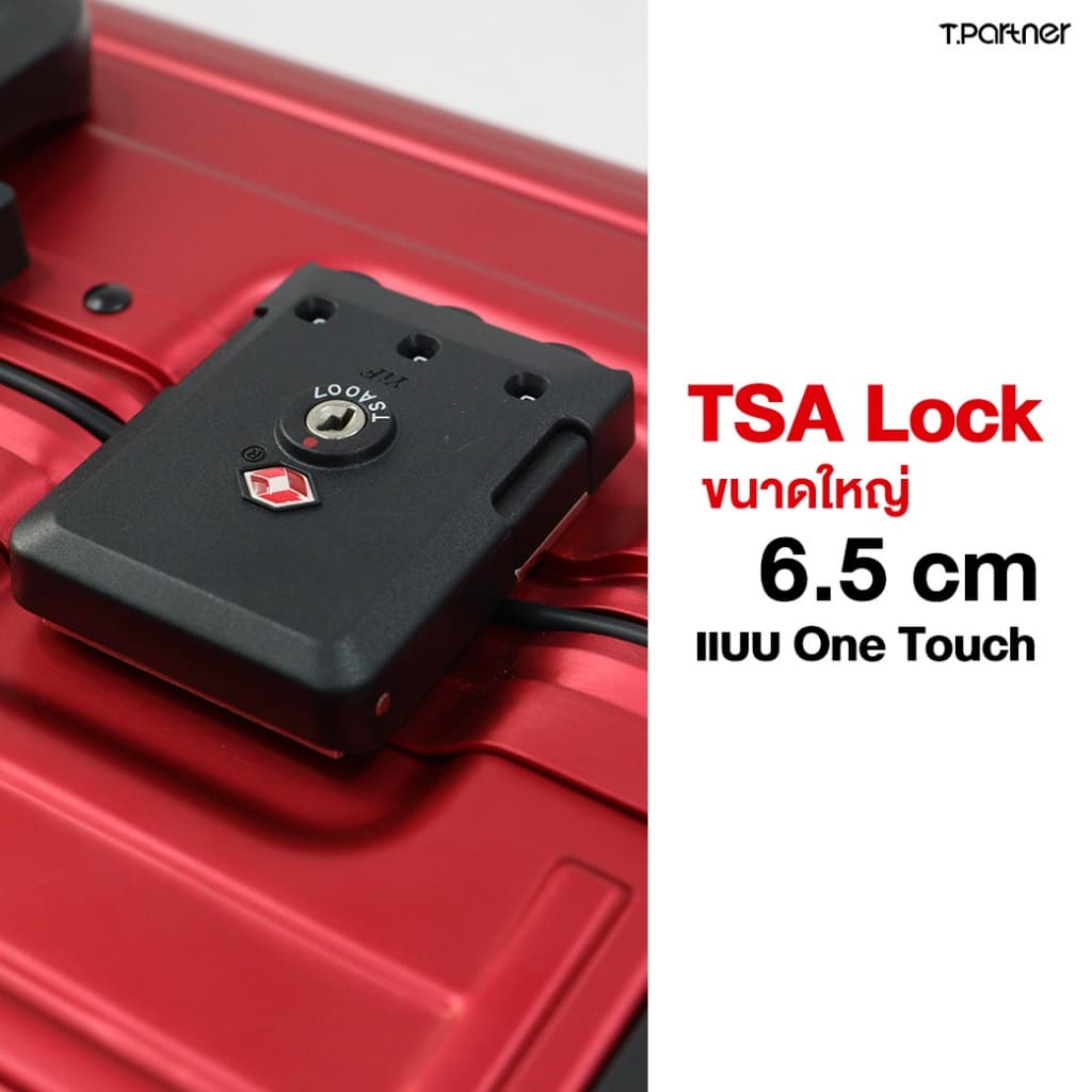 Tpartner รุ่น Platinum Aluminium กระเป๋าเดินทางอลูมิเนียมแท้ แข็งแกร่งทนทาน ดีไซน์หรู พร้อมระบบ TSA Lock ปลอดภัยทุกการเดินทาง https://lnwchill.com