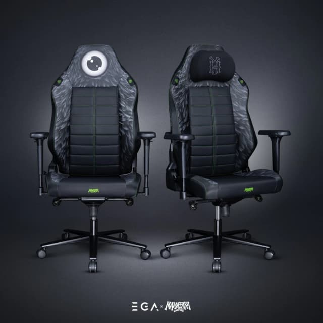 EGA Gaming Seat รุ่น Mr. Hellyeah EGA X MAMAFAKA EXCLUSIVE COLLECTIONS เก้าอี้เกมมิ่งเพื่อสุขภาพ Gaming Chair E-Sport เก้าอี้เบาะ นุ่ม เกรดพรีเมี่ยม