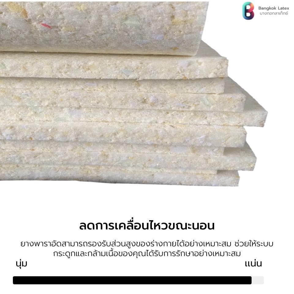 Bangkok Latex รุ่น SiSaKet ที่นอนยางพาราไฮบริด หนา 10 นิ้ว สัมผัสแน่น รองรับสรีระ ลดอาการปวดหลัง https://lnwchill.com