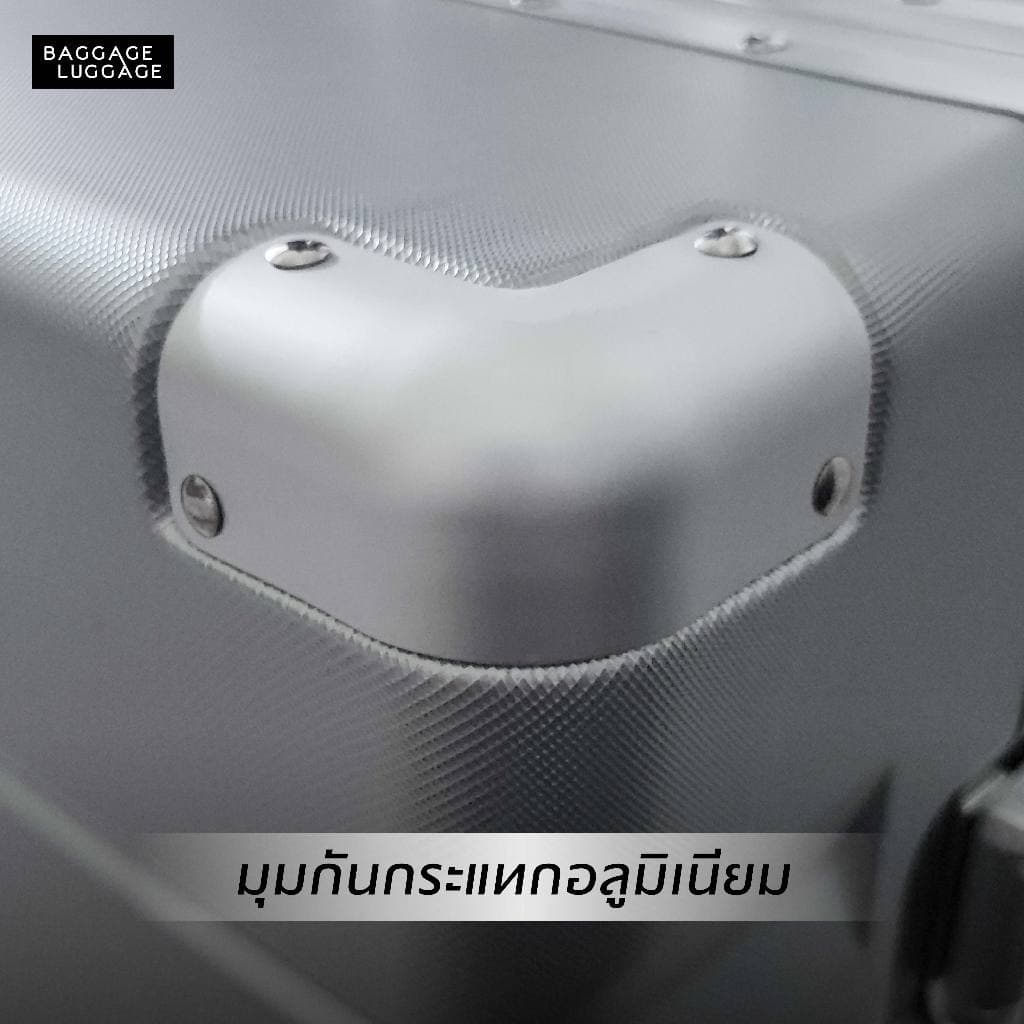 BAGGAGE LUGGAGE รุ่น TITAN กระเป๋าเดินทางเฟรมอลูมิเนียม PC 100% แข็งแกร่งทนทาน พร้อมระบบ TSA LOCK เพื่อความปลอดภัยสูงสุดในทุกการเดินทาง https://lnwchill.com
