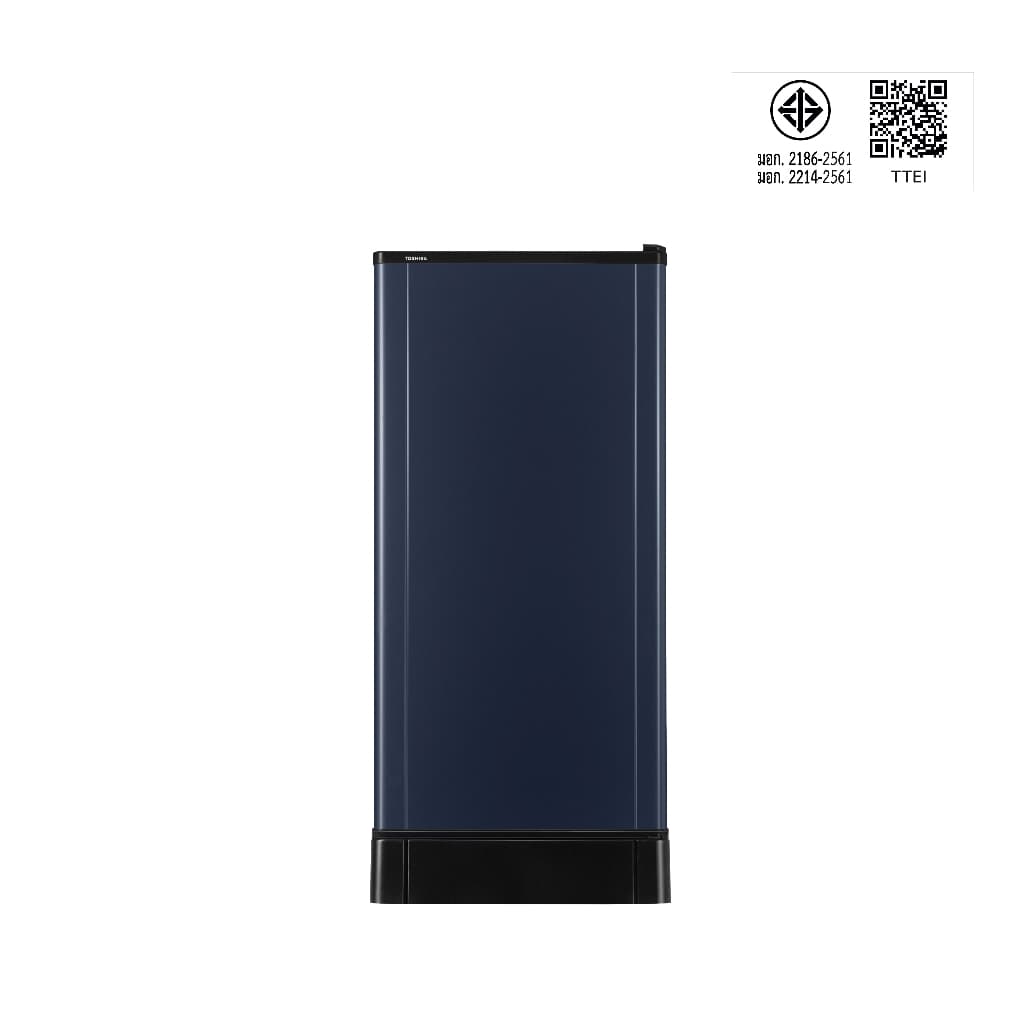 Toshiba GR-D187 ตู้เย็น 1 ประตู 6.4 คิว ระบบ Direct Cool ดีไซน์ Cube Series เย็นจัด ประหยัดไฟ ฐานตู้สูงปรับระดับได้ รับประกันคอมเพรสเซอร์ 10 ปี https://lnwchill.com