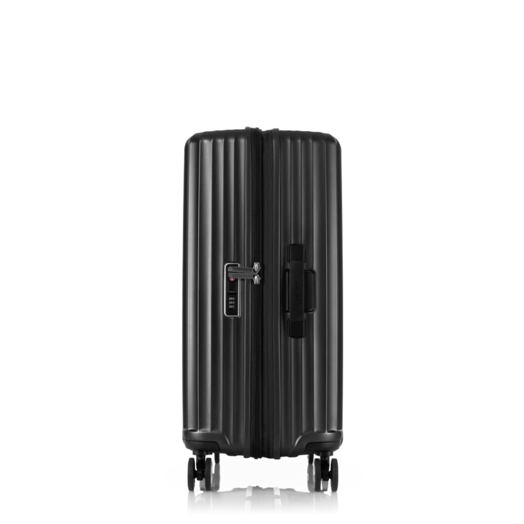 SAMSONITE รุ่น ENOW SPINNER 69/25 EXP กระเป๋าเดินทาง 25 นิ้ว วัสดุ PC ยืดหยุ่นสูง มาพร้อมล้อลื่นพิเศษ Aero-Trac และซิปกันขโมยสองชั้น https://lnwchill.com
