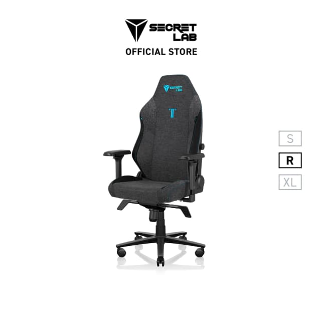 Secretlab TITAN Evo เบาะผ้า SoftWeave™️ Plus —สีชาโคบลู (Charcoal Blue) เก้าอี้เกมมิ่งเพื่อสุขภาพ