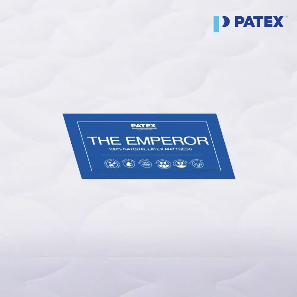 PATEX รุ่น The Emperor ที่นอนยางพาราแท้ 100% แบบแน่น แก้ปวดหลัง เหมาะกับผู้สูงอายุ https://lnwchill.com
