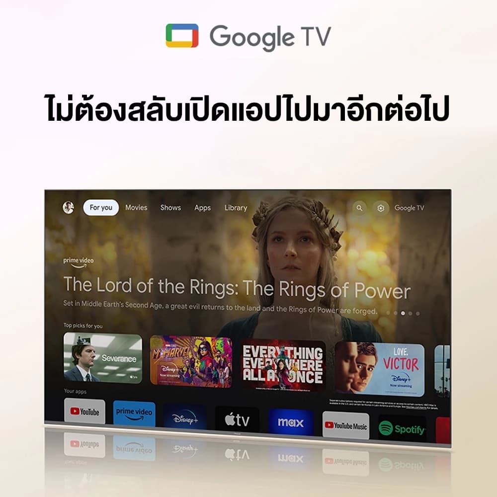 Panasonic LED TV รุ่น TH-43MX630T 4K TV ทีวี ขนาด 43 นิ้ว Android TV Google Assistant HDR10 Chromec https://lnwchill.com