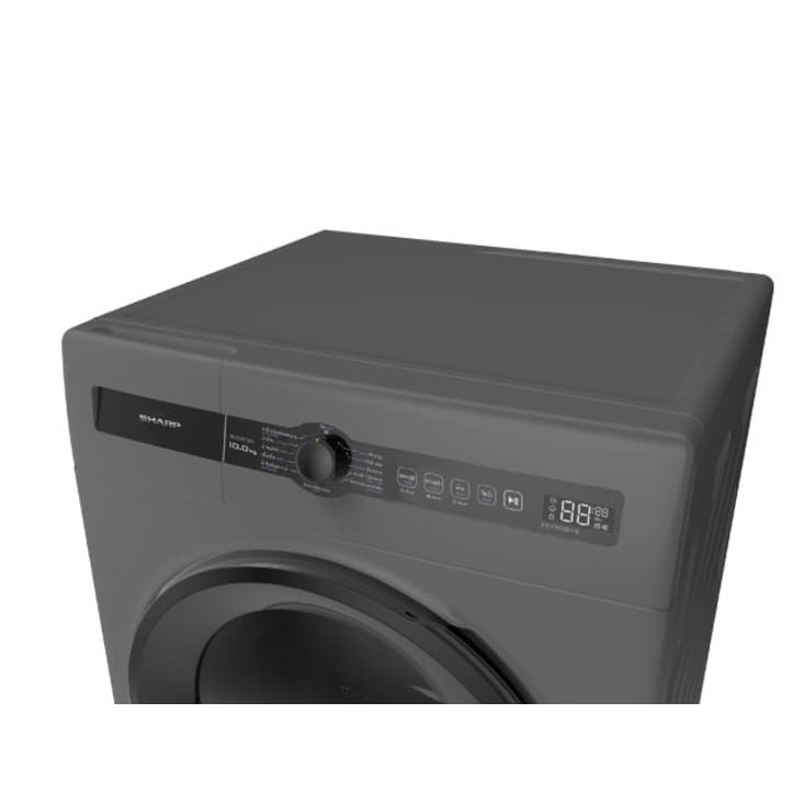 SHARP เครื่องซักผ้าฝาหน้า J-Tech Inverter ระบบไอน้ำ ขนาด 10 Kg รุ่น ES-FH10BT-B และ ES-FH10BT-W ซักสะอาดลึกฆ่าเชื้อถนอมผ้าประหยัดพลังงานและทำงานเงียบ https://lnwchill.com