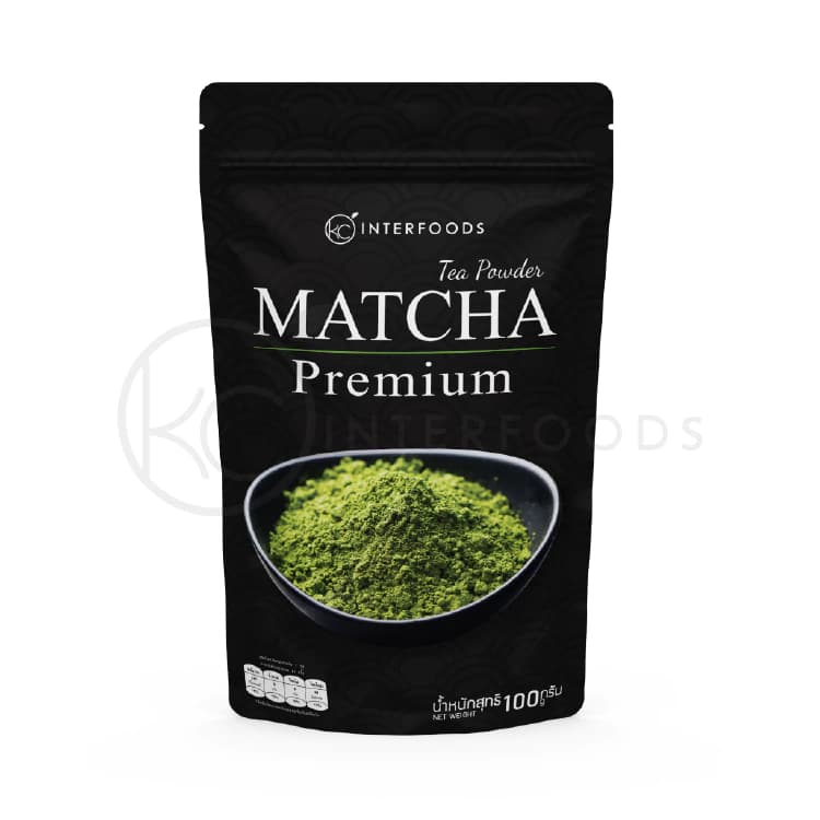 ผงชาเขียวมัทฉะ 100% สูตรพรีเมียม 100 กรัม (Matcha Greentea Powder 100%) https://lnwchill.com