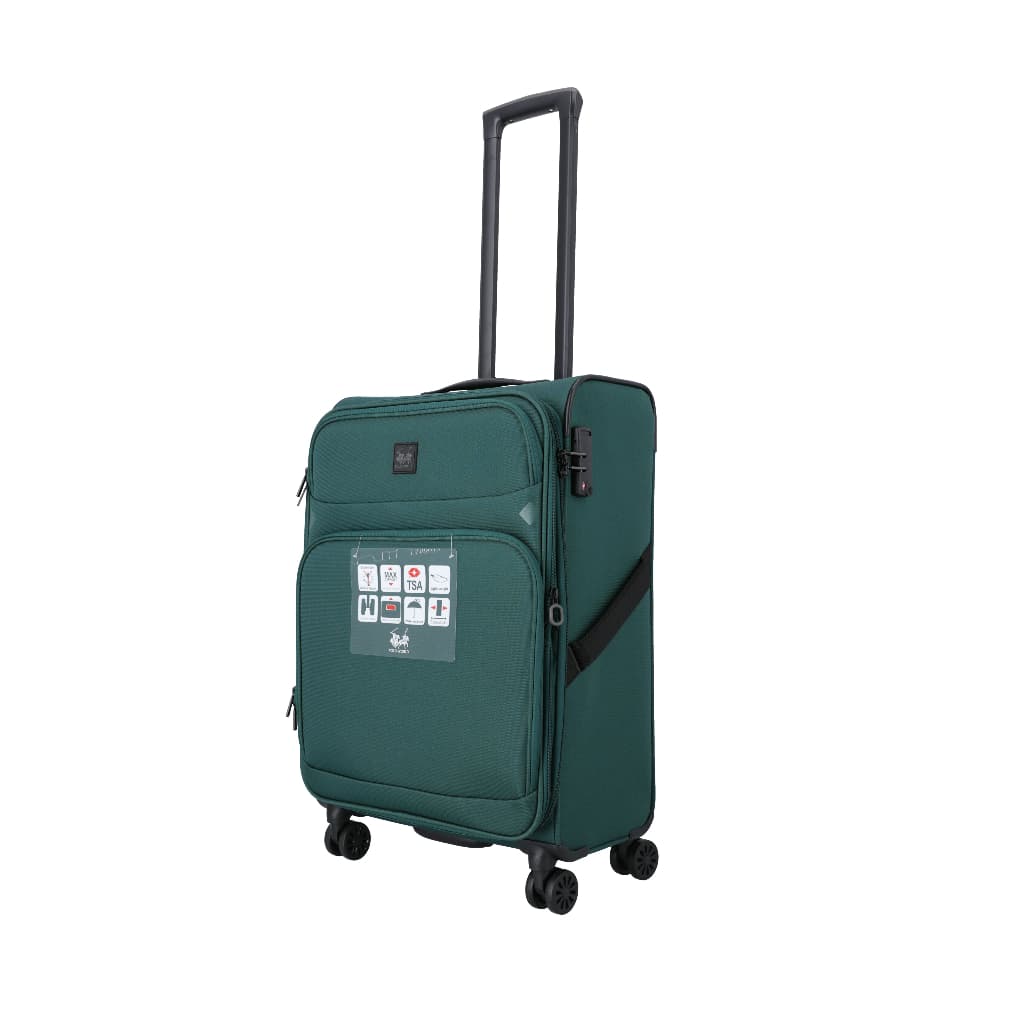 POLO WORLD รุ่น PW711 D'Lite Softcase Luggage กระเป๋าเดินทางผ้า น้ำหนักเบา ล้อลาก 360 องศา พร้อมระบบล็อค TSA เพื่อความปลอดภัยสูงสุด https://lnwchill.com