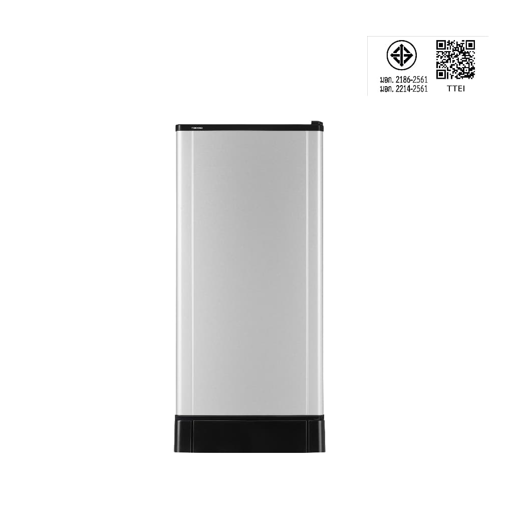 Toshiba GR-D187 ตู้เย็น 1 ประตู 6.4 คิว ระบบ Direct Cool ดีไซน์ Cube Series เย็นจัด ประหยัดไฟ ฐานตู้สูงปรับระดับได้ รับประกันคอมเพรสเซอร์ 10 ปี https://lnwchill.com