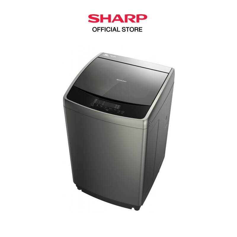 SHARP รุ่น ES-WJX16-GY ES-WJX17-GY เครื่องซักผ้าฝาบนระบบ J-Tech Inverter ขนาดใหญ่ 16-17 กิโลกรัม ซักสะอาดถนอมผ้าด้วยมอเตอร์ต่อตรงประหยัดพลังงานทำงานเงียบทนทานเป็นพิเศษ https://lnwchill.com