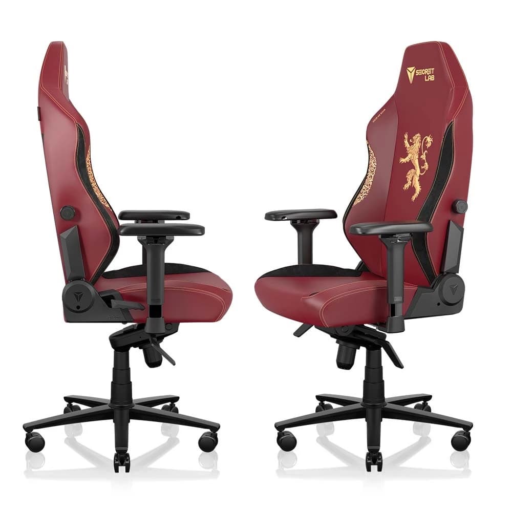 Secretlab รุ่น TITAN Evo Game of Thrones House Lannister Edition (Size R) เก้าอี้สีแดง เก้าอี้เกมมิ่งเพื่อสุขภาพ Ergonomic Gaming Chair https://lnwchill.com