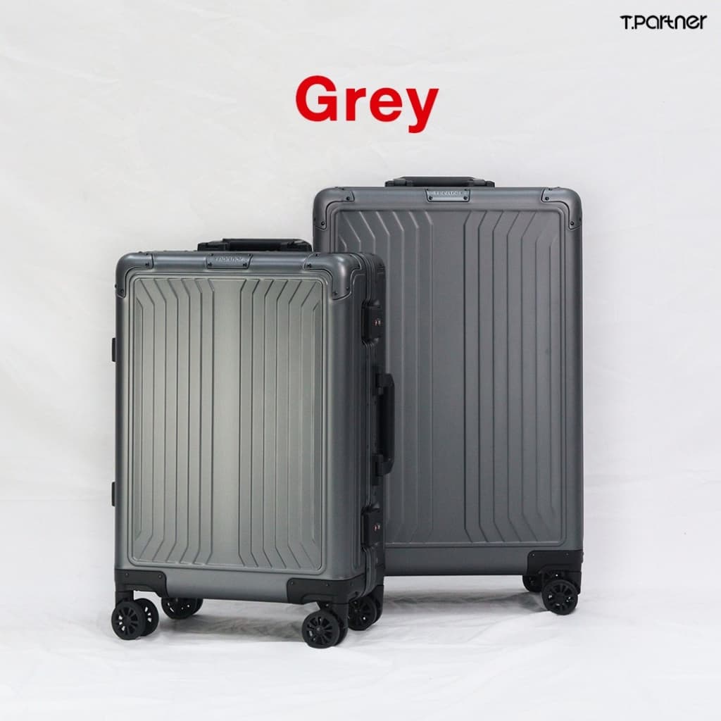 Tpartner รุ่น Platinum Aluminium กระเป๋าเดินทางอลูมิเนียมแท้ แข็งแกร่งทนทาน ดีไซน์หรู พร้อมระบบ TSA Lock ปลอดภัยทุกการเดินทาง https://lnwchill.com
