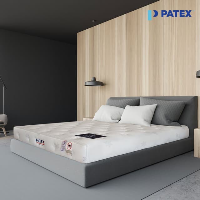 PATEX รุ่น Venice ที่นอนยางพาราแท้ 100% แบบนุ่มแน่น ขนาด 6-8 นิ้ว ช่วยแก้ปัญหาปวดหลัง