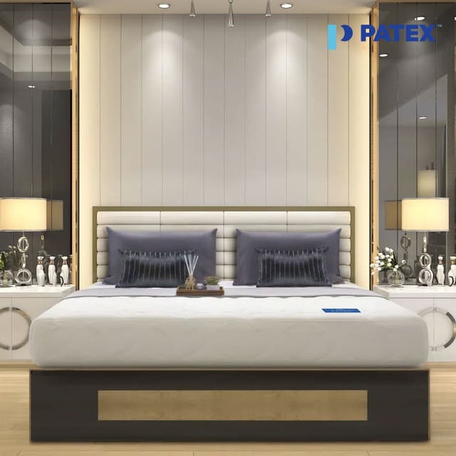 PATEX รุ่น The Emperor ที่นอนยางพาราแท้ 100% แบบแน่น แก้ปวดหลัง เหมาะกับผู้สูงอายุ