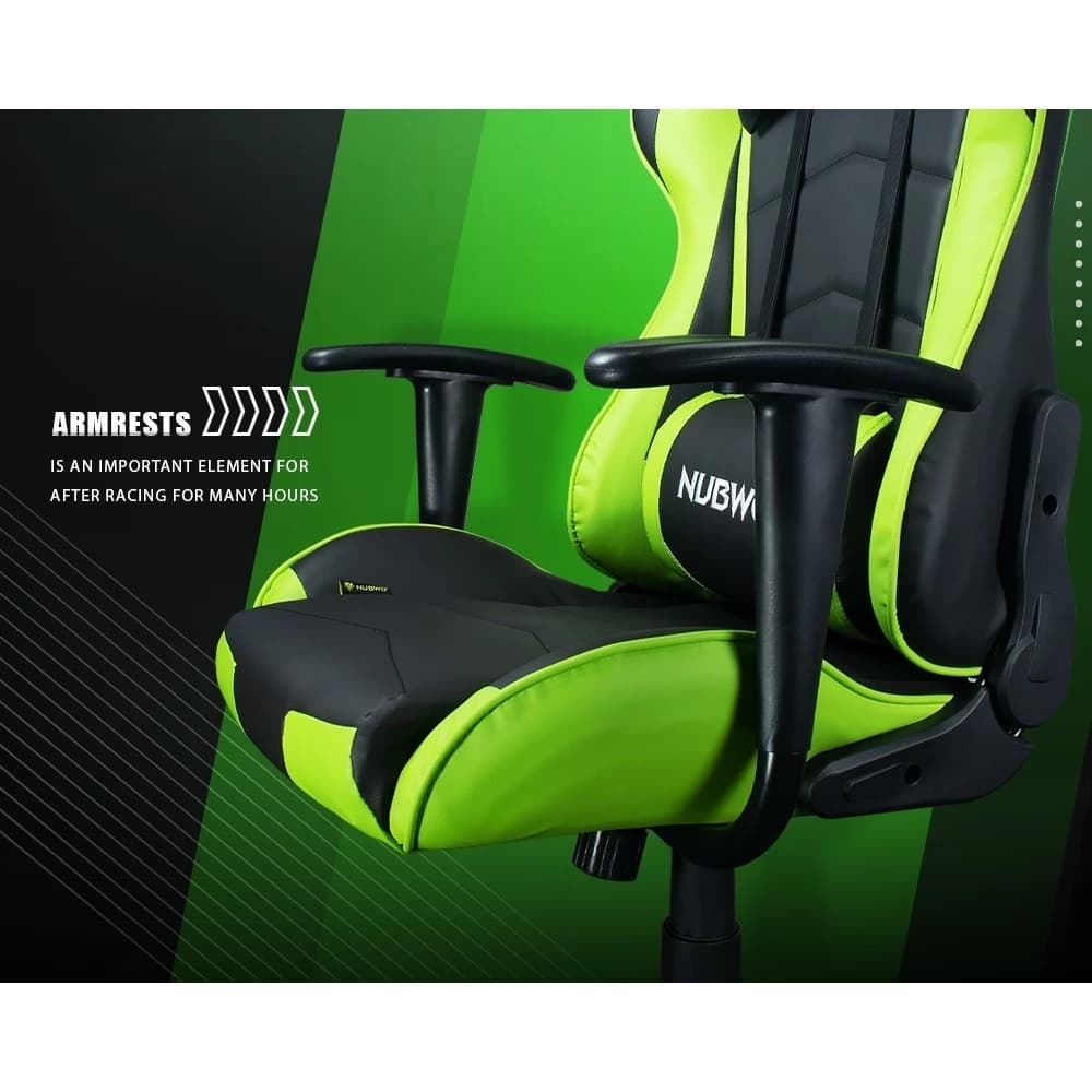 Nubwo เก้าอี้เกมมิ่ง เก้าอี้ทำงาน เก้าอี้แต่งห้อง Gaming Chair E-Sport เก้าอี้สีดำ สีเทา สีเขียว สีขาว สีเหลือง สีแดง สีน้ำเงิน ปรับระดับความสูงได้ ปรับเอนได้ 180 รุ่น NBCH-005 https://lnwchill.com