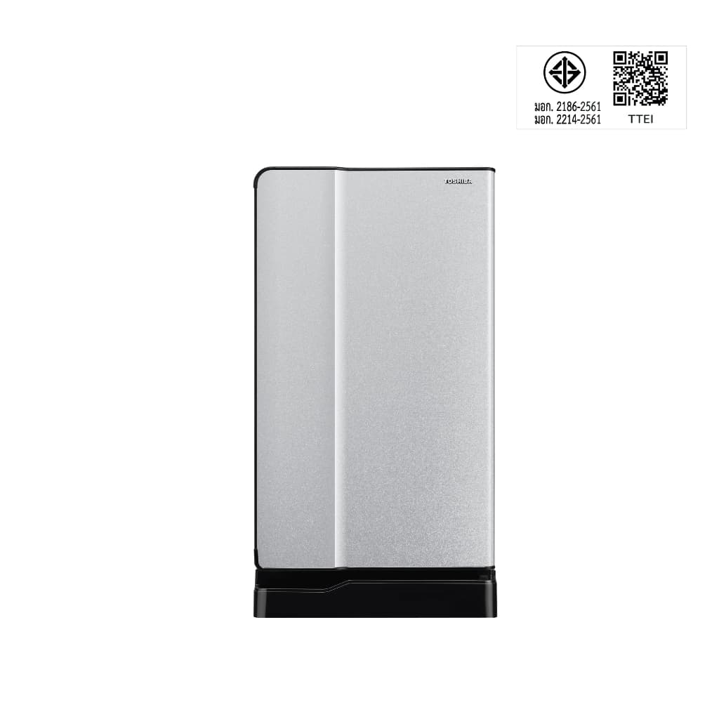 TOSHIBA Curve GR-D145 ตู้เย็น 1 ประตู 5.2 คิว ดีไซน์โค้งมน ชั้นวางกระจกนิรภัย เย็นจัดจุใจ ดีไซน์สวยหรู การันตีรางวัลยอดเยี่ยม https://lnwchill.com