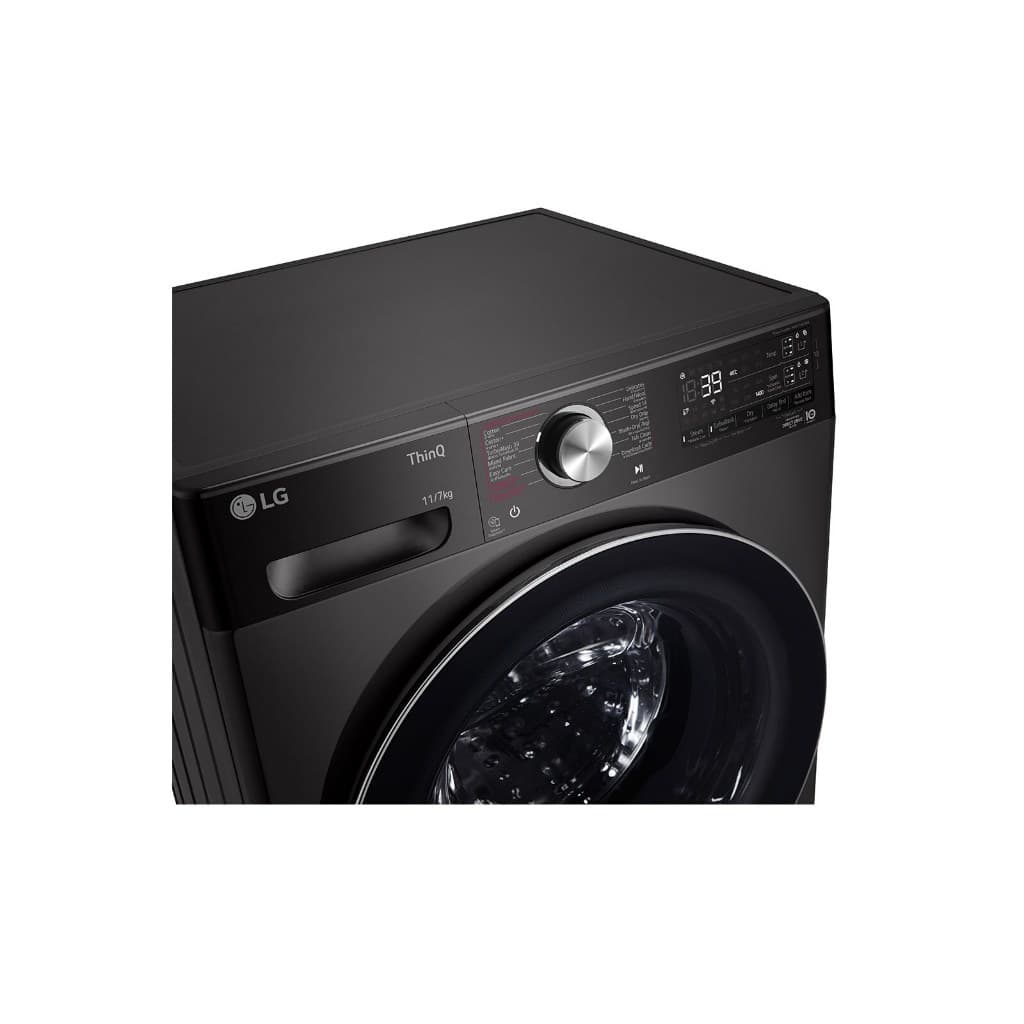 LG เครื่องซักผ้า 11 กก. อบ 7 กก. รุ่น FV1411H2BA ระบบ AI DD ควบคุมผ่านสมาร์ทโฟน ซักสะอาดถนอมผ้า ประหยัดเวลาด้วย TurboWash 360 https://lnwchill.com