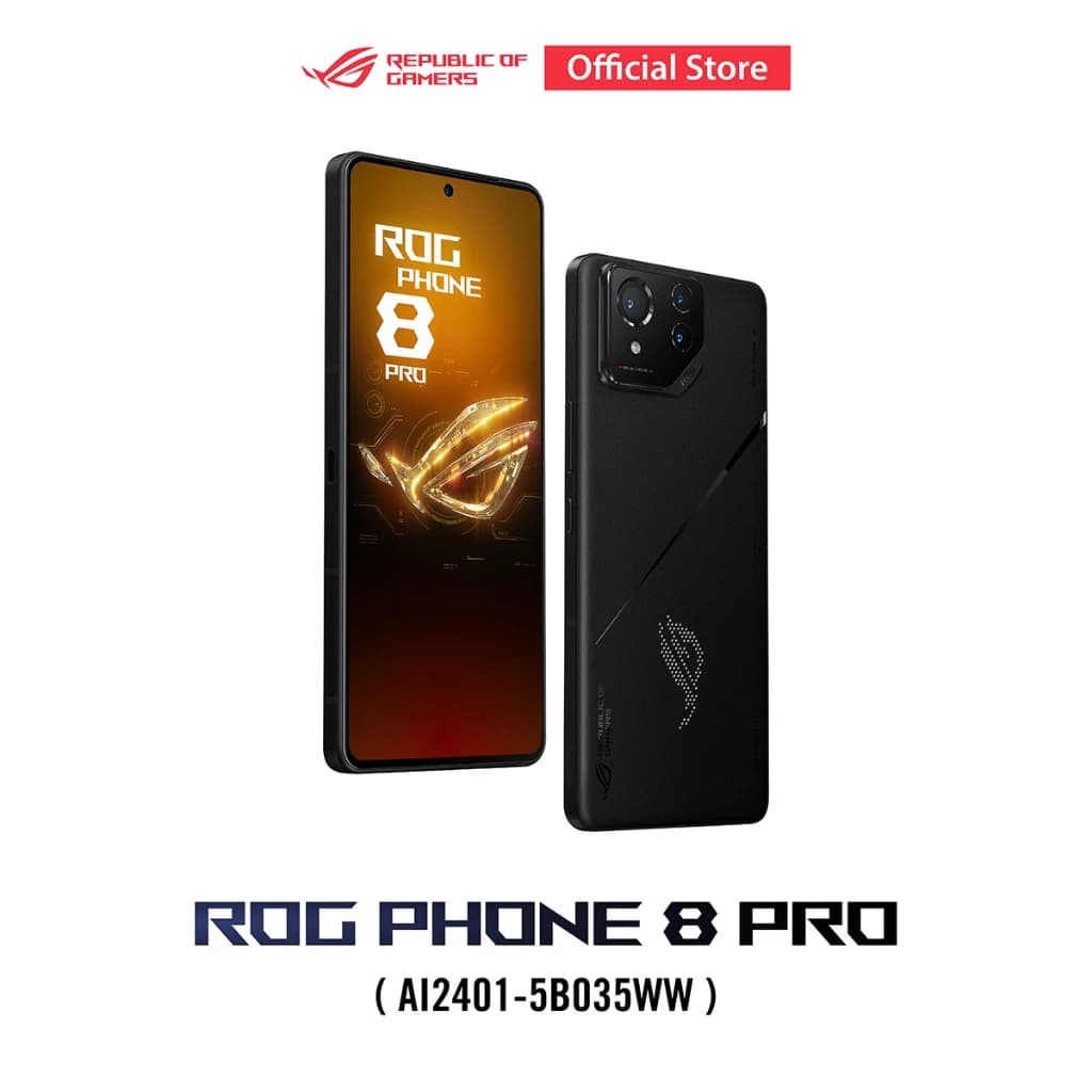 Republic of Gamers ASUS ROG Phone 8 Pro (16GB/512GB), Gaming Phone, 6.78" FHD+ (2448x1080), Snapdragon 8 Gen 3 (AI2401-5B035WW) https://lnwchill.com