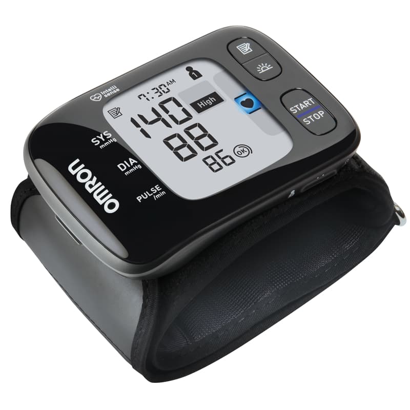 Omron HEM-6232T เครื่องวัดความดันโลหิตอัตโนมัติทางข้อมือ (รับประกัน 3+3 ปี) Blood Pressure Monitor https://lnwchill.com