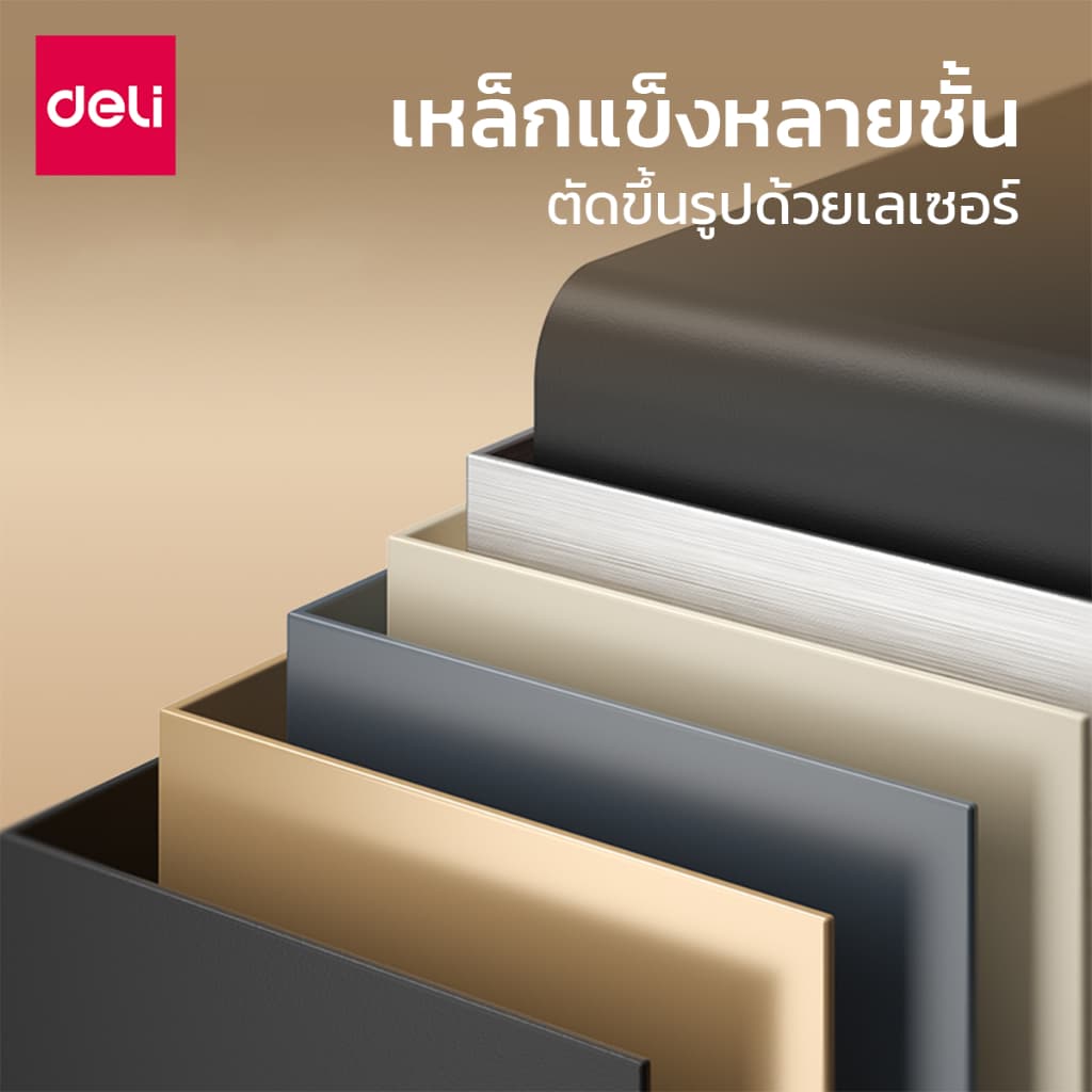Deli ตู้เซฟนิรภัย รุ่น AE681-Z และ AE682-Z ระบบสแกนลายนิ้วมือ และรุ่น AE680, AE681, AE682 ระบบรหัสดิจิตอล สีดำและขาว ประตูเปิดอัตโนมัติ ดีไซน์มินิมอลทันสมัย Deli ตู้เซฟ, ตู้เซฟสแกน https://lnwchill.com