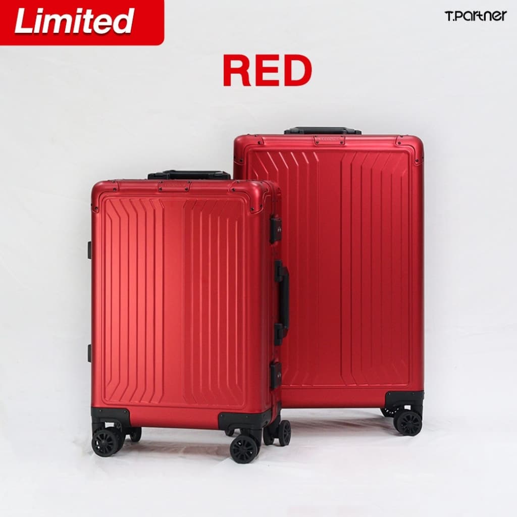 Tpartner รุ่น Platinum Aluminium กระเป๋าเดินทางอลูมิเนียมแท้ แข็งแกร่งทนทาน ดีไซน์หรู พร้อมระบบ TSA Lock ปลอดภัยทุกการเดินทาง https://lnwchill.com