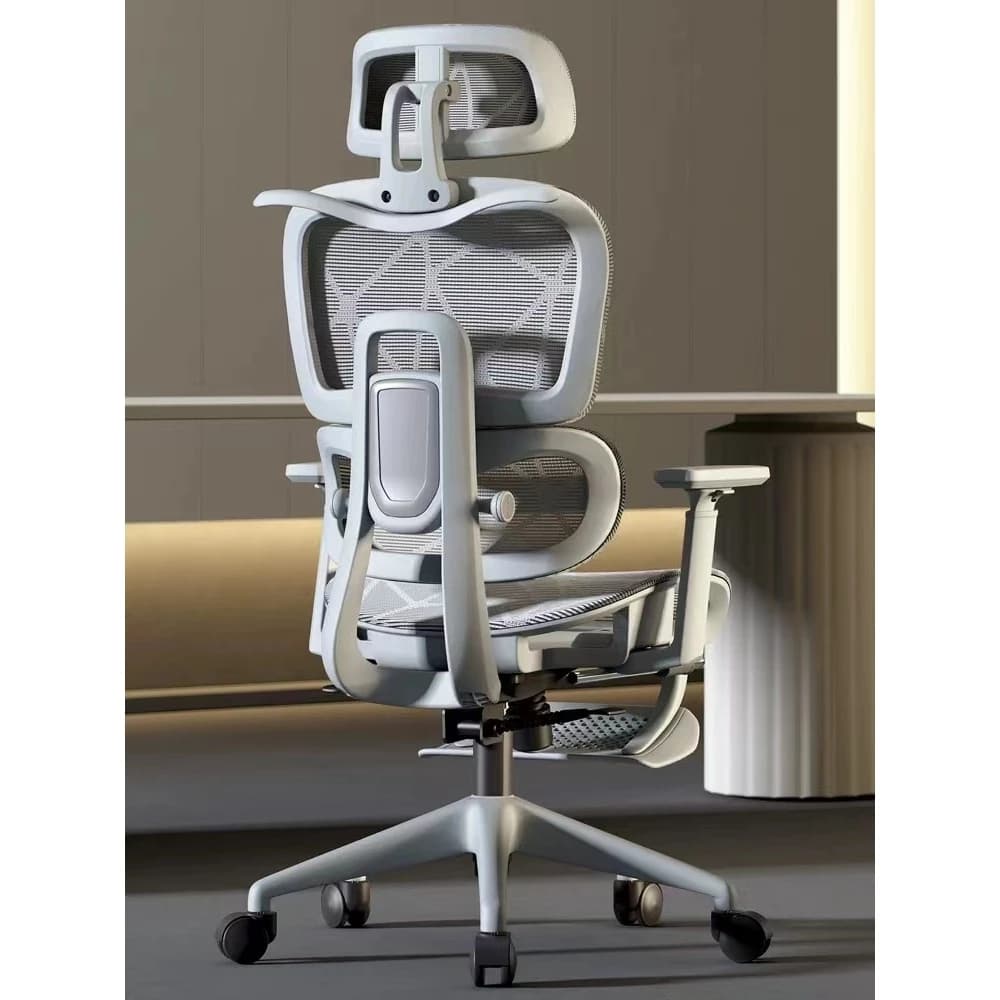 Kris รุ่น P5 เก้าอี้เพื่อสุขภาพ Ergonomic สีเทา ระบายอากาศดีเยี่ยม เบาะฟองน้ำ รองรับสรีระตามหลักสรีรศาสตร์ พร้อมการรับประกันนาน 3 ปี https://lnwchill.com