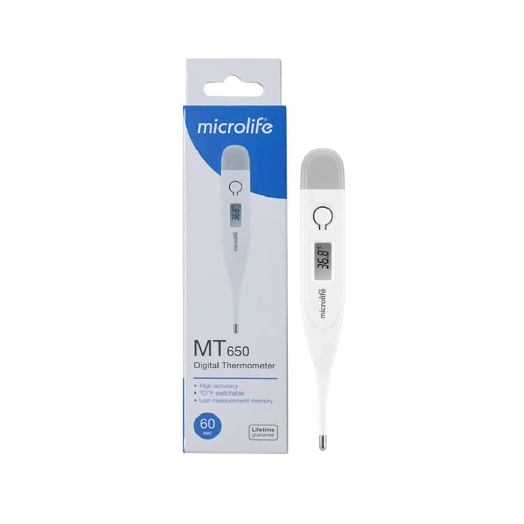 Microlife ไมโครไลฟ์ เทอร์โมมิเตอร์วัดอุณหภูมิ รุ่น 650 https://lnwchill.com