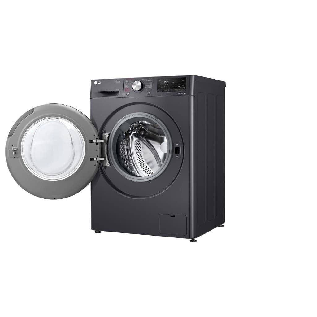 LG รุ่น FV1413H4M ซัก 13 กก อบ 8 กก ระบบ AI DD สีโลหะดำ ควบคุมผ่านสมาร์ทโฟน ประหยัดพื้นที่ ซักสะอาดรวดเร็วด้วย TurboWash https://lnwchill.com
