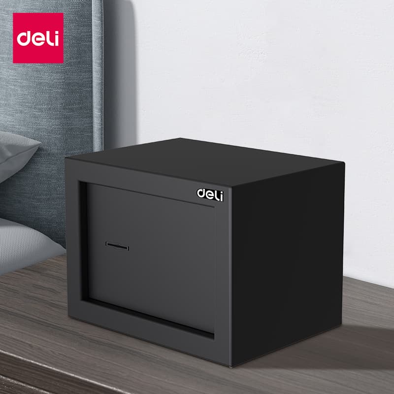 Deli รุ่น ET560-ET564 ตู้เซฟนิรภัยเหล็กขึ้นรูปแบบชิ้นเดียว ไร้รอยต่อ สีดำ พร้อมสลักเกลียวล็อค 2 ชั้น ปกป้องทรัพย์สินของคุณอย่างมั่นใจ https://lnwchill.com