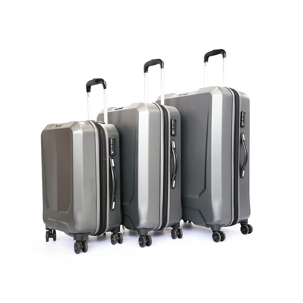 Pierre Cardin รุ่น LPR2A-9N กระเป๋าเดินทาง PC+ABS ผิวด้านกันรอย น้ำหนักเบา ระบบ Double Zip ป้องกันการโจรกรรม เพื่อความปลอดภัยทุกการเดินทาง https://lnwchill.com