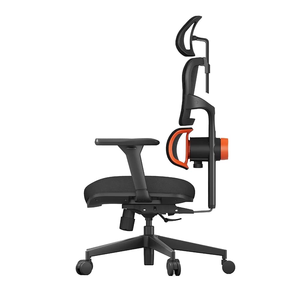 Ergotrend เก้าอี้เพื่อสุขภาพเออร์โกเทรน รุ่น HESSE สีดำ เก้าอี้สีดำ ระบายอากาศดีเยี่ยม นุ่มสบาย ตามหลักสรีระศาสตร์ Ergonomic เก้าอี้พนักพิงสูง ลดอาการปวดเมื่อย เกรดคุณภาพ https://lnwchill.com