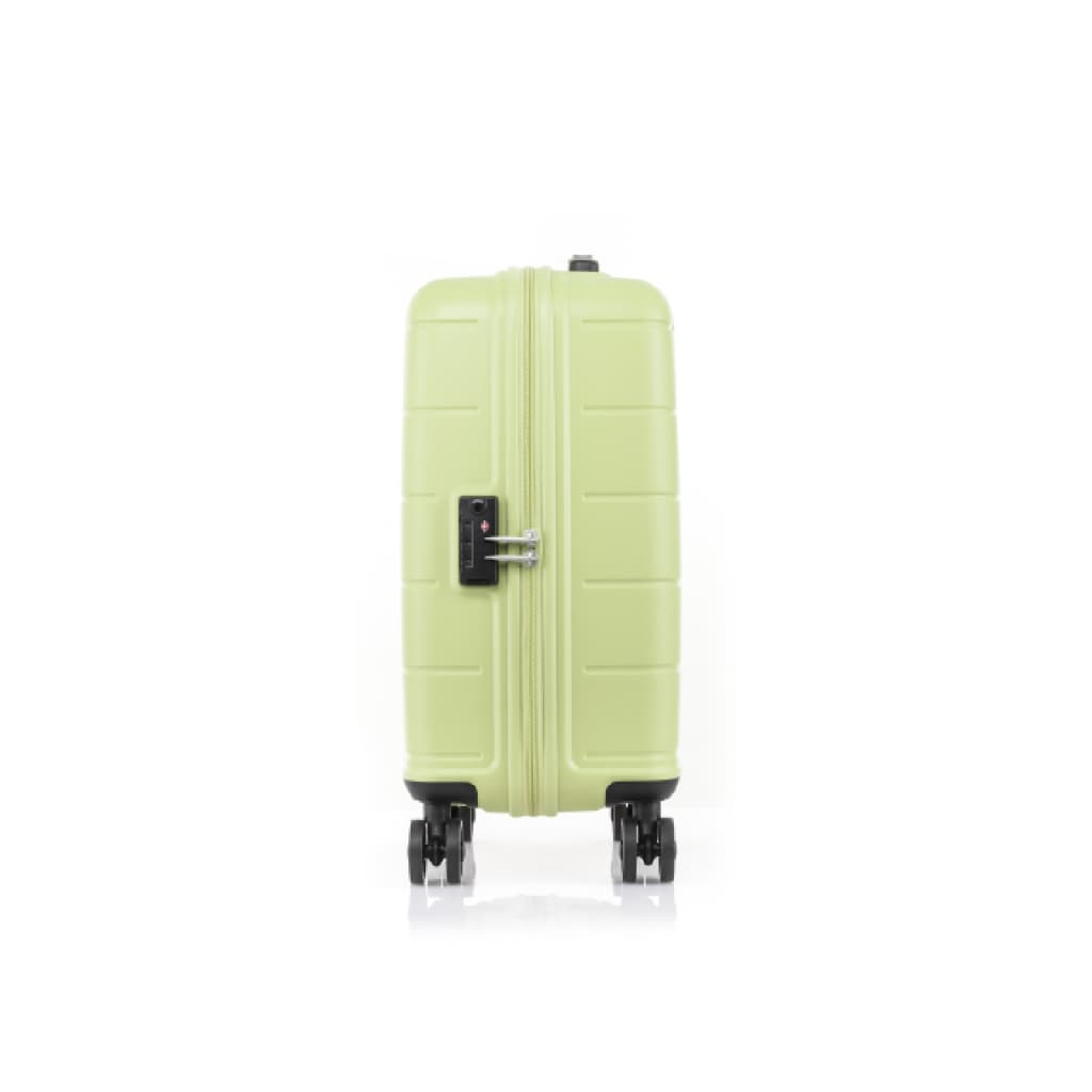 AMERICAN TOURISTER รุ่น HUNDO SPINNER 55/20 TSA กระเป๋าเดินทาง 20 นิ้ว วัสดุ PP แข็งแรงทนทาน ล้อลื่นสบาย พร้อมระบบ TSA Lock https://lnwchill.com