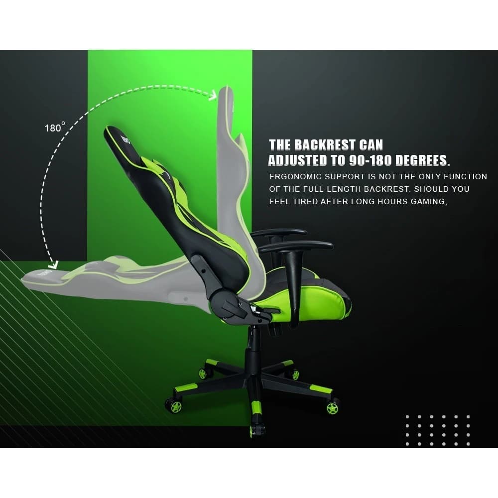 Nubwo เก้าอี้เกมมิ่ง เก้าอี้ทำงาน เก้าอี้แต่งห้อง Gaming Chair E-Sport เก้าอี้สีดำ สีเทา สีเขียว สีขาว สีเหลือง สีแดง สีน้ำเงิน ปรับระดับความสูงได้ ปรับเอนได้ 180 รุ่น NBCH-005 https://lnwchill.com