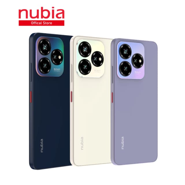 Nubia ZTE V60 Design (4+256GB/6+256GB) - จอ 6.6“ 90Hz กล้อง50MP แบตเตอรี่5000mAh ชาร์จไว22.5w รับประกันศูนย์ไทย18เดือน