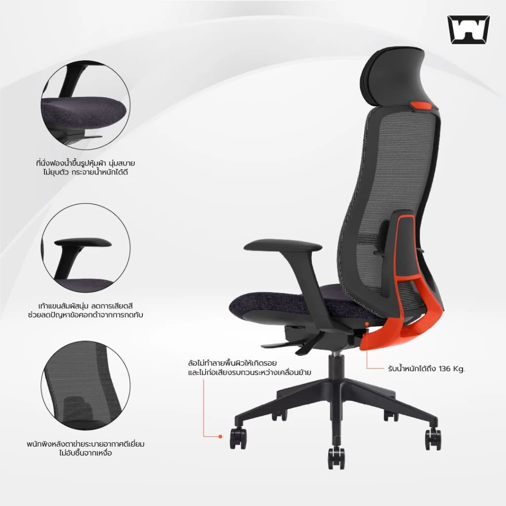 Work Station - Office chair เก้าอี้ทำงาน รุ่น Fragonard เก้าอี้สีดำ เก้าอี้สีเขียว เก้าอี้สีฟ้า เก้าอี้สีชมพู เก้าอี้ทำงาน เก้าอี้พนักพิงสูง ระบายอากาศดีเยี่ยม ลดอาการปวดเมื่อย รองรับน้ำหนัก 136 kg. https://lnwchill.com