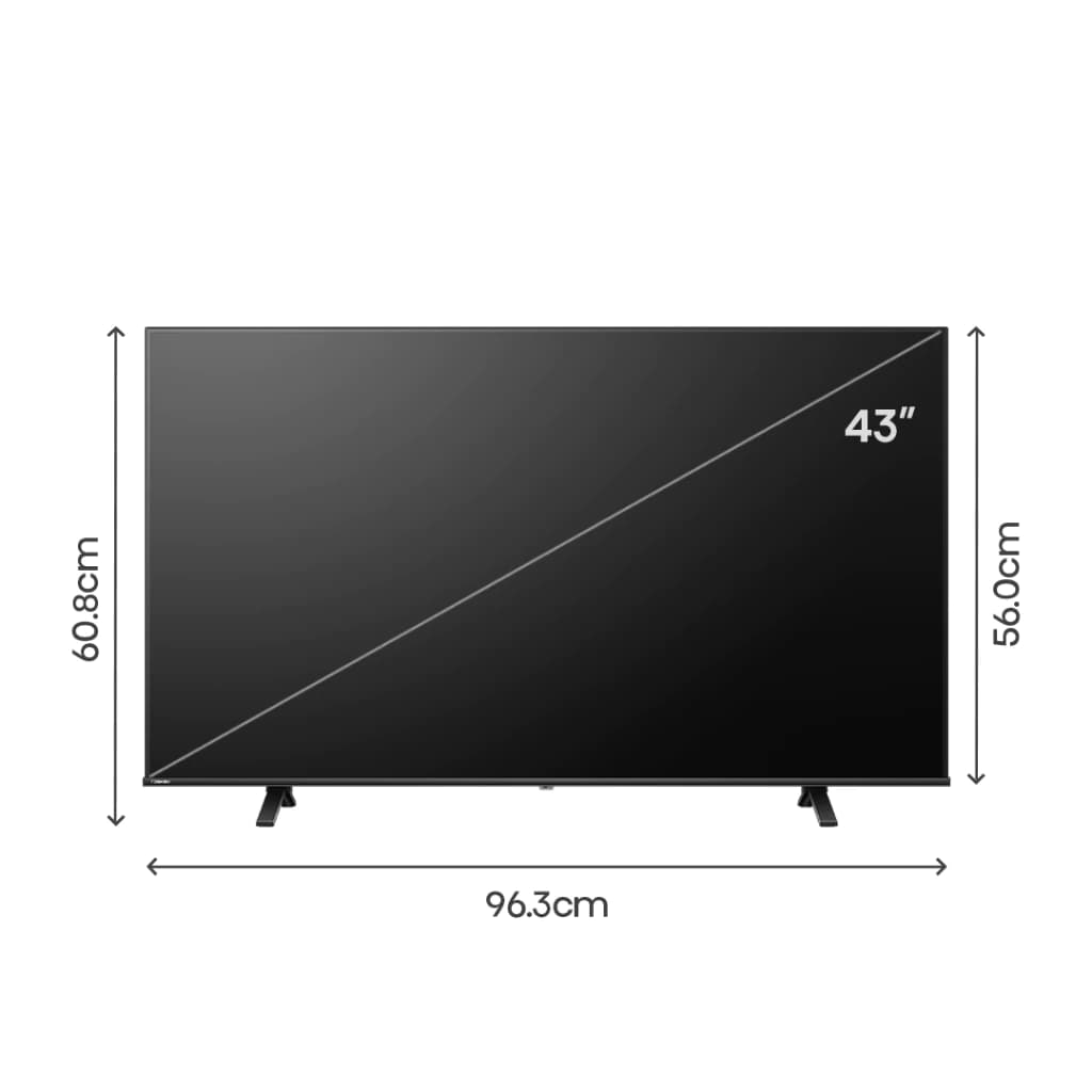 Toshiba TV รุ่น 43C350NP ทีวี ขนาด 43 นิ้ว 4K Ultra HD Google TV High Dynamic Range YouTube NETFLIX Smart TV https://lnwchill.com