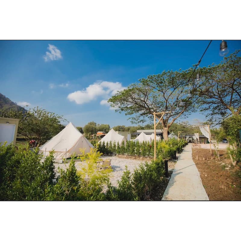 Homful Bell Yart Tent เต็นท์กระโจม ผ้าTC Cotton (มีราคาส่ง) รับประกัน1ปี มีให้เลือก 3 ขนาด https://lnwchill.com