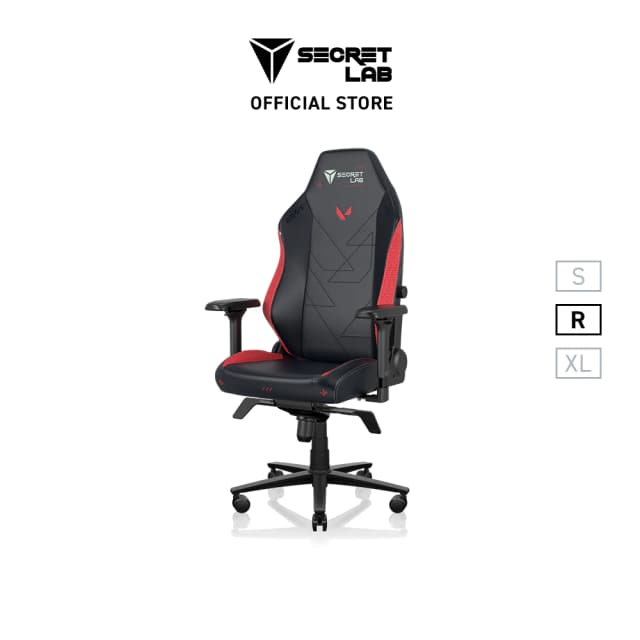 Secretlab รุ่น TITAN Evo VALORANT Edition เก้าอี้สีดำ เก้าอี้เกมมิ่งเพื่อสุขภาพ Ergonomic E-Sport นุ่มสบาย ตามหลักสรีระศาสตร์ เกรดพรีเมี่ยม