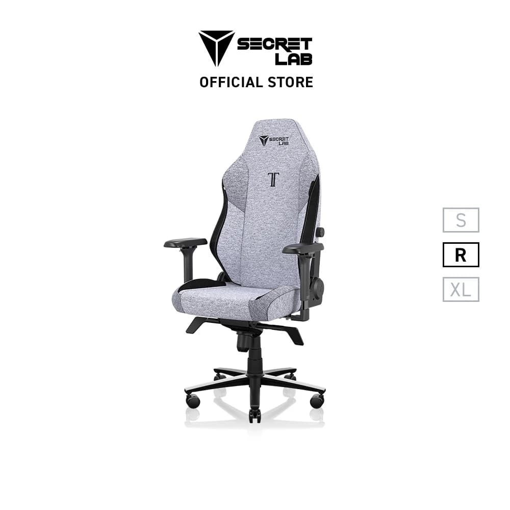 Secretlab รุ่น TITAN Evo เบาะผ้า SoftWeave Plus สีคุกกี้แอนด์ครีม (Cookies & Cream) เก้าอี้สีครีม เก้าอี้เกมมิ่งเพื่อสุขภาพ Ergonomic E-Sport https://lnwchill.com